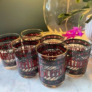 Houze “Seasons Greetings” Glassware - Set of 6
